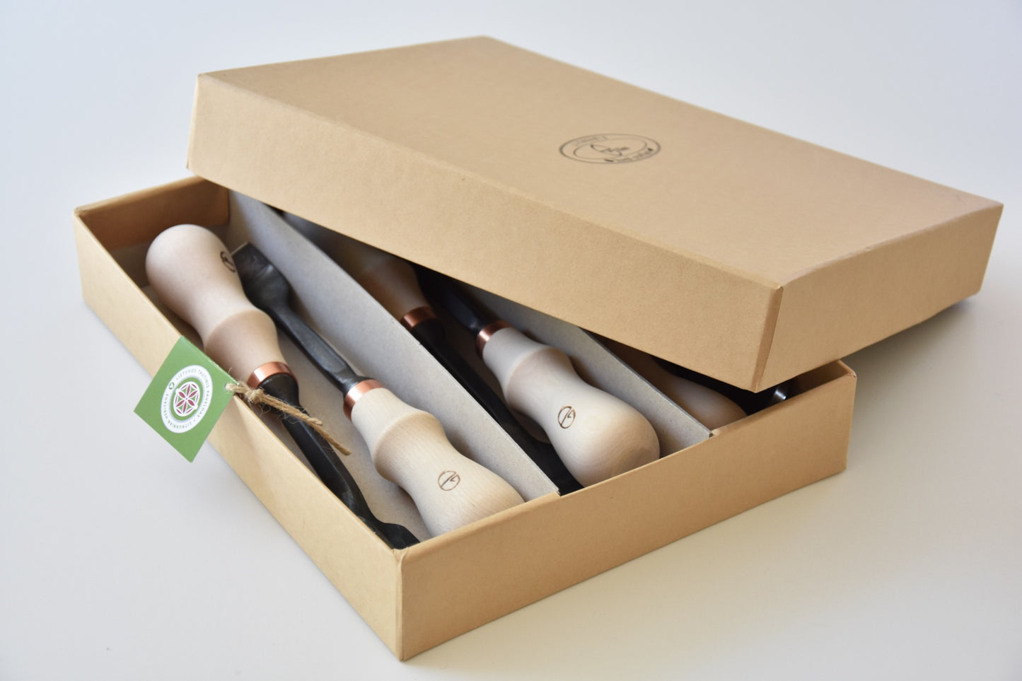 4 vnt medžio kalimo kaltų rinkinys