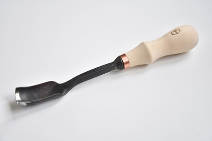 heavy duty wood carving bent gouge KL30K