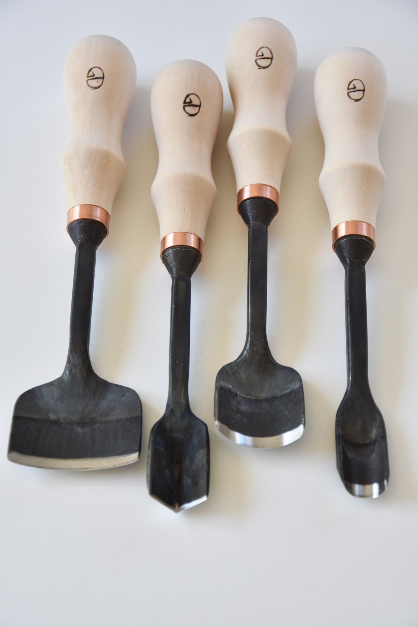 4 piece heavy duty wood carving tool set